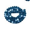 Transparent Glass Beads Strands EGLA-A044-T8mm-MB27-3