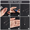 DIY Chain Necklace Making Kits CHC-PH0004-80-5