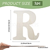 Letter Unfinished MDF Sheets WOOD-WH20012-008R-2