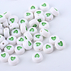 Opaque Acrylic Beads SACR-Q126-07I-1