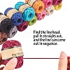 12 Colors Jute Cord OCOR-L039-G-5
