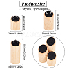 3 Sizes Wood Jewelry Ring Display Riser Stands RDIS-WH0011-13A-2