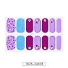 Fruit Floral Leopard Print Full Wrap Nail Polish Stickers MRMJ-T078-ZA037-1