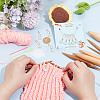 9Pcs Bamboo Circular Knitting Needles DIY-NB0010-86-3