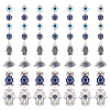 Evil Eye Jewelry Making Finding Kit FIND-PH0008-04-1