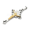 304 Stainless Steel Pendants STAS-F336-18GP-01-2