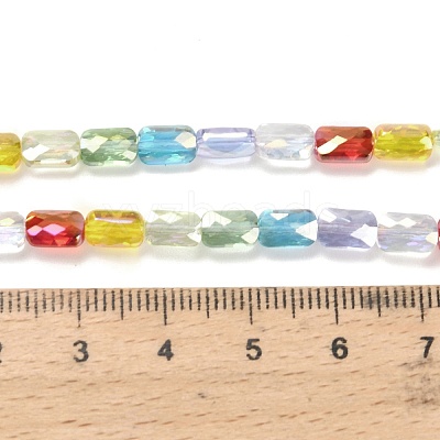 Electroplate Glass Beads Strands EGLA-P068-01A-11-1