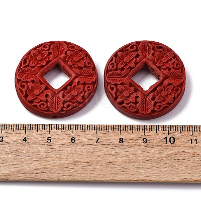 Cinnabar Beads CARL-K001-16A-1