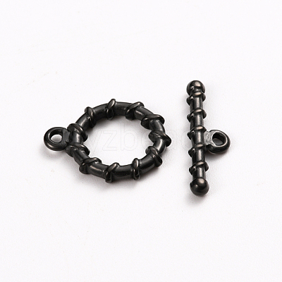 304 Stainless Steel Toggle Clasps STAS-D142-05A-B-1