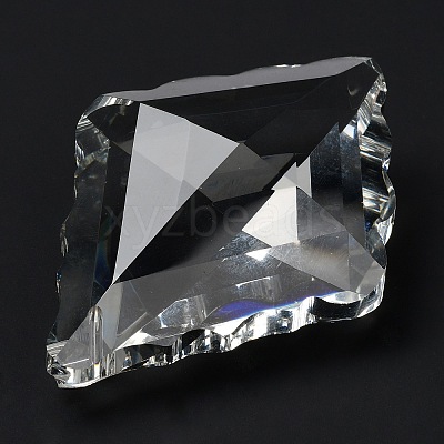 Transparent Glass Pendants GLAA-R223-05C-1