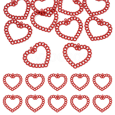 10Pcs Spray Painted Alloy Pendants FIND-TA0010-47A-1