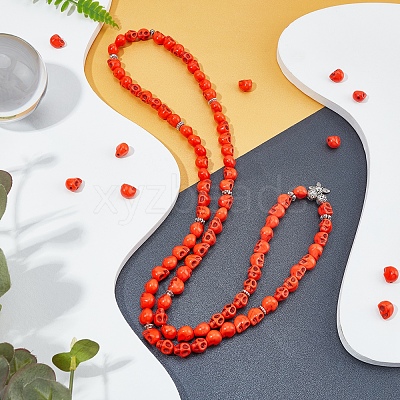DIY Halloween Themed Stretchy Bracelet Making Kits DIY-SC0014-25D-1