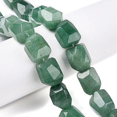 Natural Green Aventurine Beads Strands G-N342-144-1