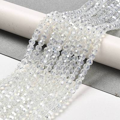 Imitation Jade Glass Beads Stands EGLA-A035-J4mm-B06-1