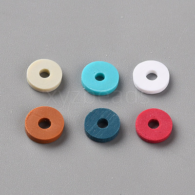 Handmade Polymer Clay Beads CLAY-T019-06B-1