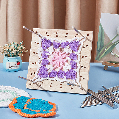 Wood Crochet Blocking Board DIY-BC0006-37-1
