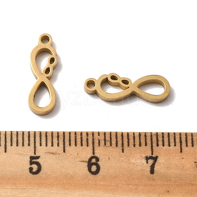304 Stainless Steel Pendants STAS-K255-19A-G-1