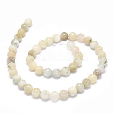 Natural Rainbow Moonstone Beads Strands G-O201A-17A-1