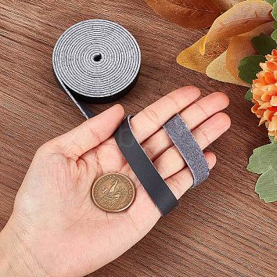 Flat Microfiber Imitation Leather Cord LC-WH0006-07A-02-1