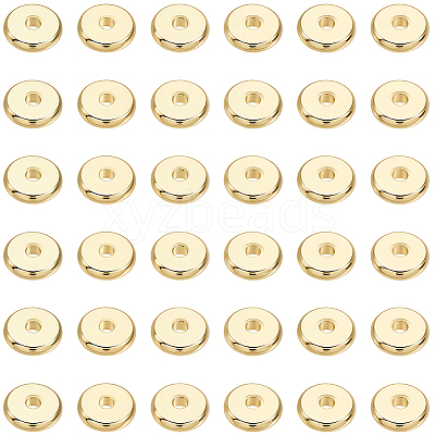 Brass Beads KK-BBC0021-17F-1