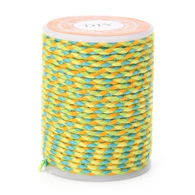 4-Ply Polycotton Cord with Metallic Thread OCOR-Z003-D28-1