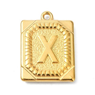Ion Plating(IP) 304 Stainless Steel Pendants STAS-U033-01G-X-1