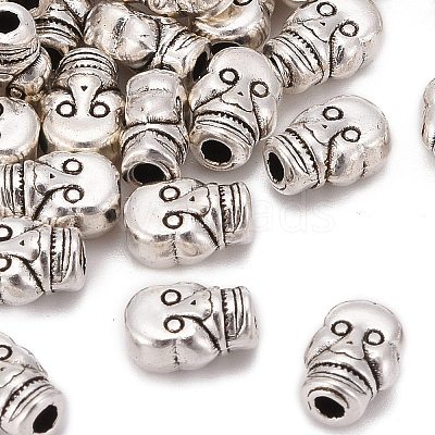 Tibetan Silver Beads AB321-NF-1