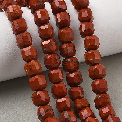 Natural Red Jasper Beads Strands G-C267-A19-1