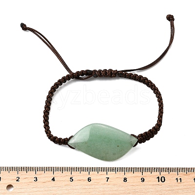 Natural Gemstone Beads Braided Bead Bracelets BJEW-Q070-01-1