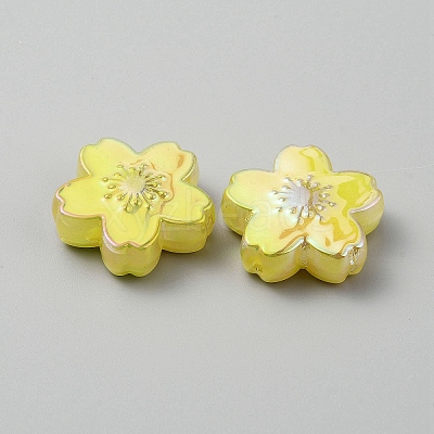 Opaque Acrylic Beads OACR-CJC0006-23A-1