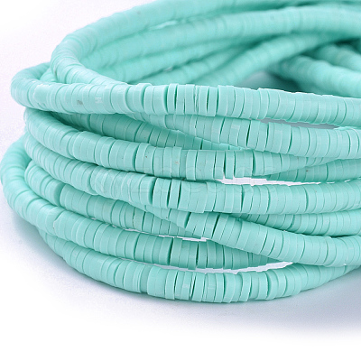 Handmade Polymer Clay Beads CLAY-R067-4.0mm-20-1