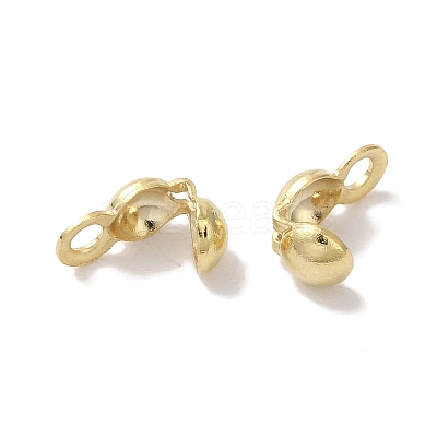 Brass Bead Tips KK-K383-06A-G-1