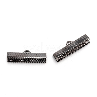 Iron Ribbon Crimp Ends LS-X-E182Y-B-1