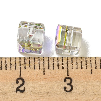 Electroplate Glass Beads EGLA-Z004-04B-05-1