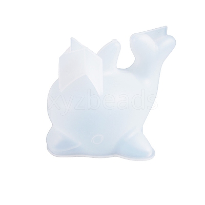 3D Dolphin Silicone Molds DIY-K017-12-1