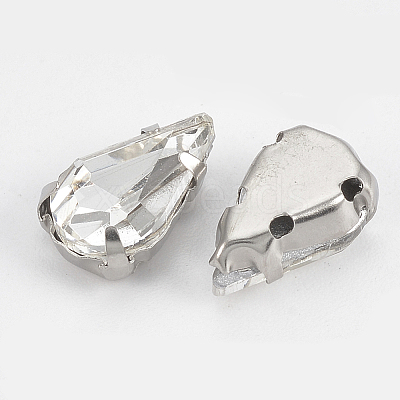 Sew on Rhinestone RGLA-T035-6x10mm-01-1