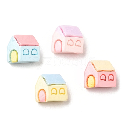 Cartoon Opaque Resin Cabochons RESI-C039-04F-1