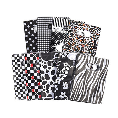 Printed Plastic Bags PE-T003-20x25cm-01-1