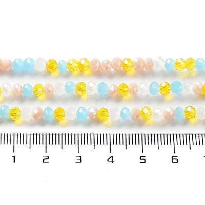 Glass Beads Strands EGLA-A034-M4mm-52-1