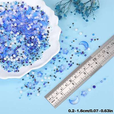 2 Bag Glass & Seed Beads GLAA-SZC0001-94F-1