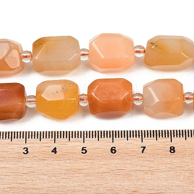 Natural Yellow Aventurine Beads Strands G-Z147-E04-01-1