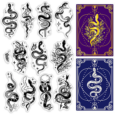 Custom PVC Plastic Clear Stamps DIY-WH0448-0054-1