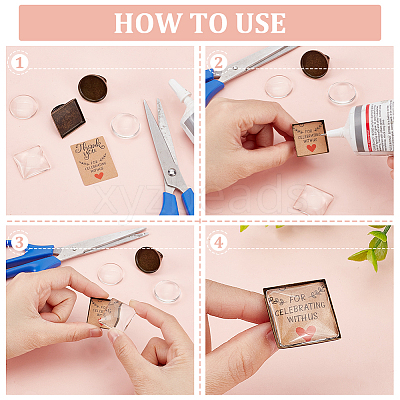 DIY Blank Dome Finger Ring Making Kit DIY-DC0001-79-1