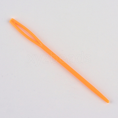 Steel Wire Stainless Steel Circular Knitting Needles and Random Color Plastic Tapestry Needles TOOL-R042-800x2.5mm-1