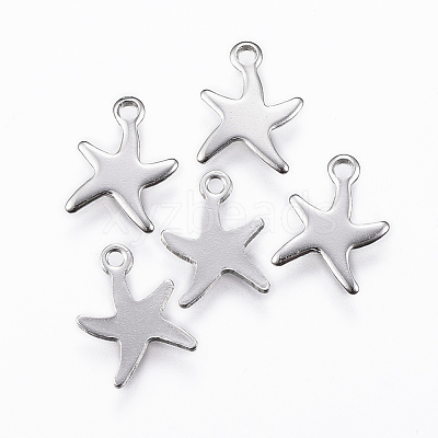Tarnish Resistant 304 Stainless Steel Charms STAS-K154-22P-1