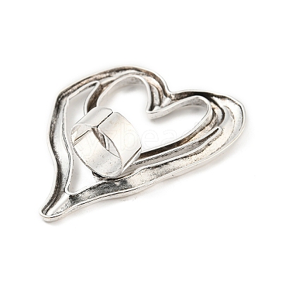 Alloy Adjustable Ring RJEW-K260-01B-AS-1