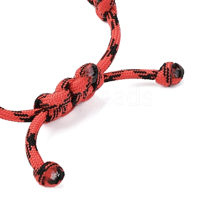7 Inner Cores Polyester & Spandex Cord Braided Bracelets for Men Women BJEW-JB12571-01-1