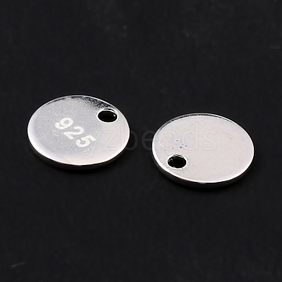 925 Sterling Silver Chain Tabs STER-K167-011A-S-1
