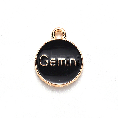 Alloy Enamel Pendants LS-X-ENAM-S124-01B-08I-1