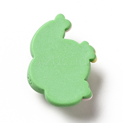 Spring Theme Opaque Resin Cabochons RESI-B012-02A-1